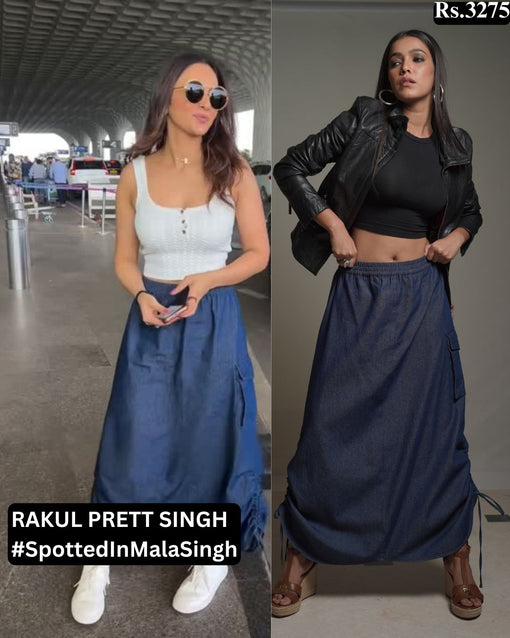 Rakul Preet Singh Elevates Airport Style in Mala Singh