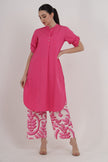 NOOR TUNIC WITH TAPESTRY PRINT PALAZZO PANTS Mala Singh