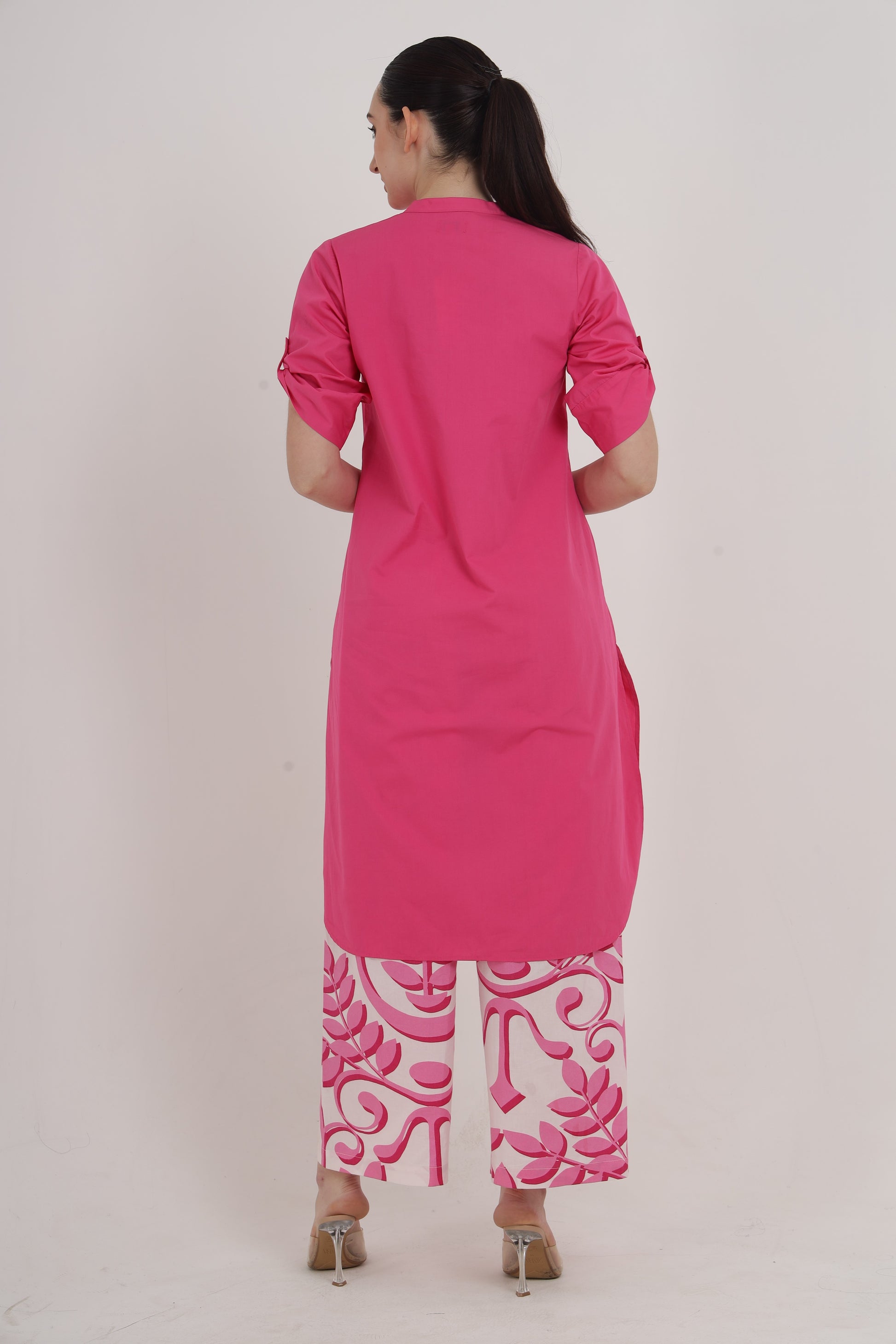 NOOR TUNIC WITH TAPESTRY PRINT PALAZZO PANTS Mala Singh