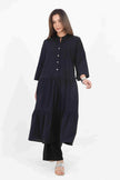 GABRIELLA BLACK EMBROIDERED  CO-ORD SET Mala Singh