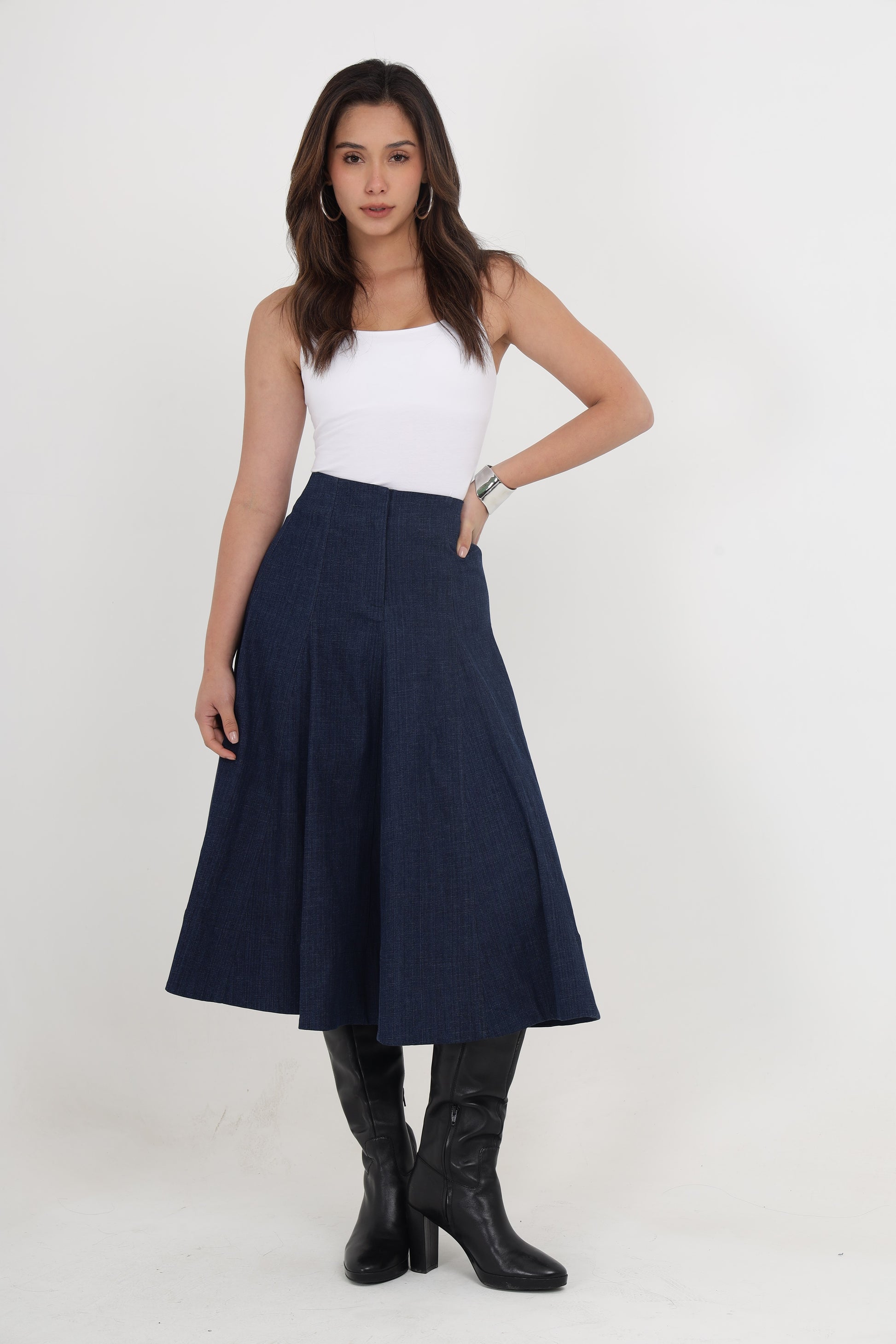 EMMA DENIM SKIRT Mala Singh