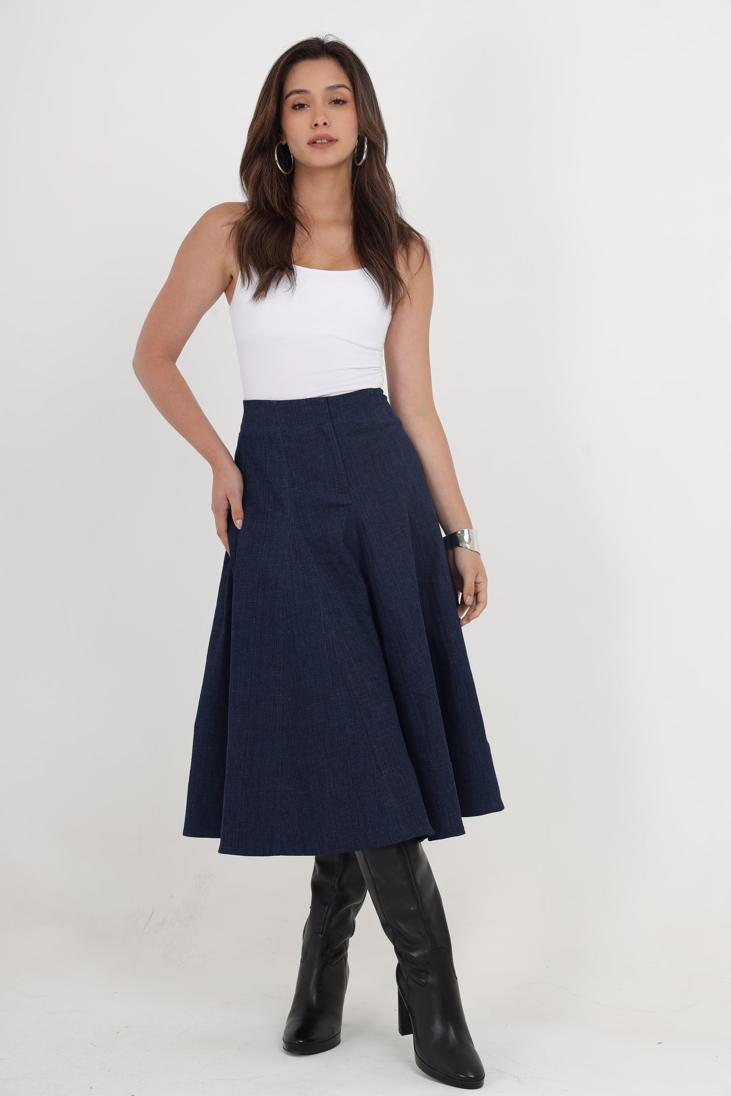 EMMA DENIM SKIRT Mala Singh
