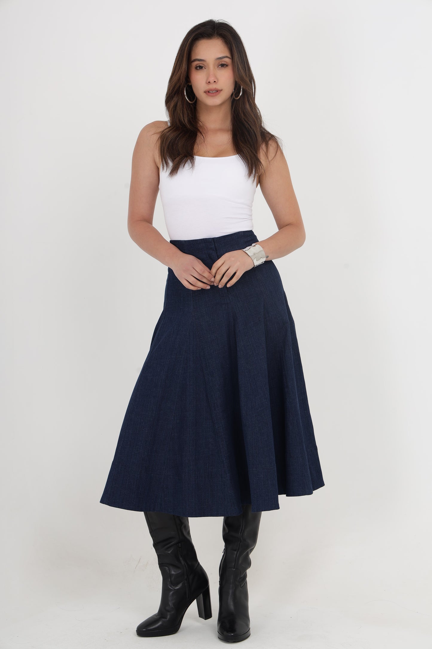 EMMA DENIM SKIRT Mala Singh