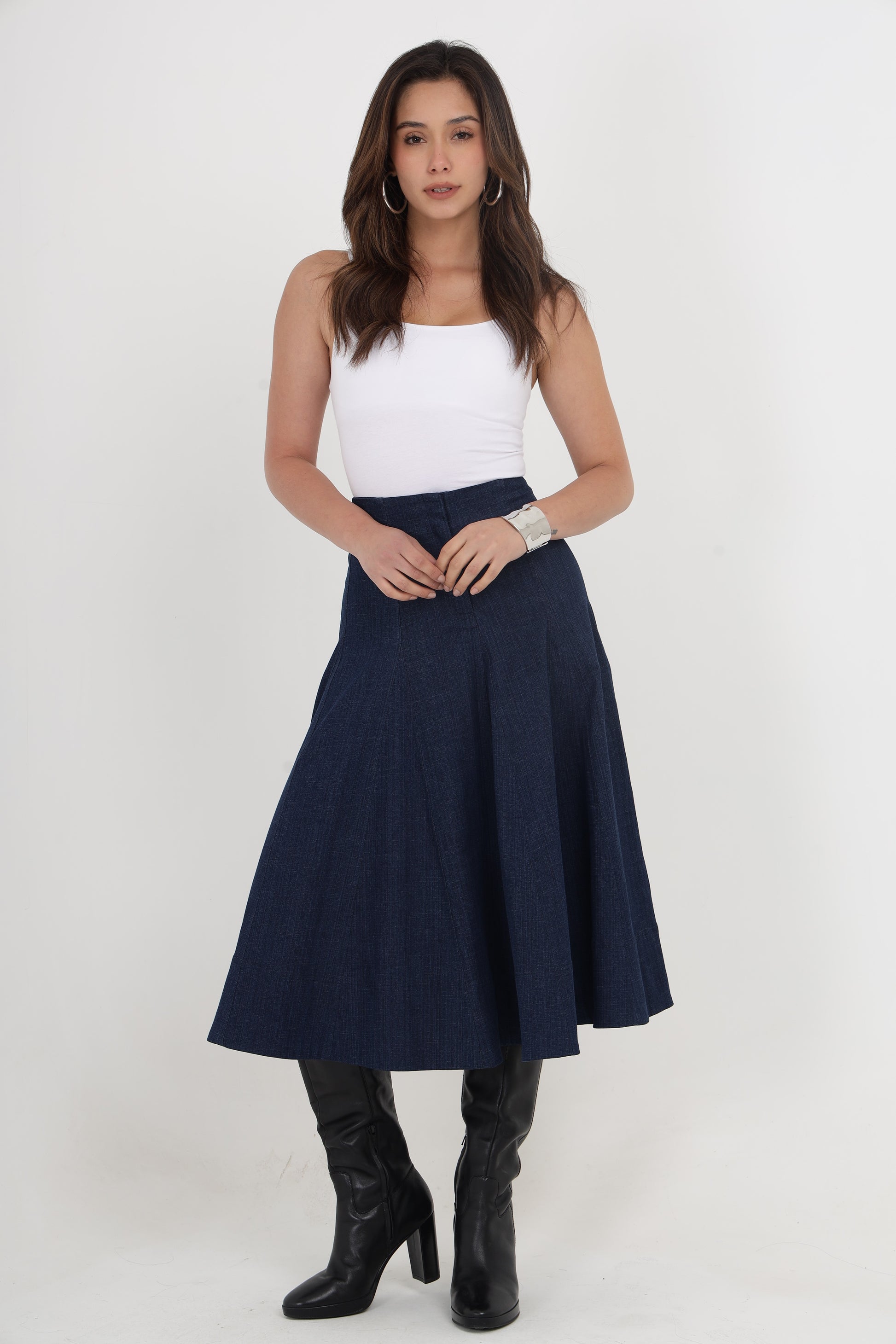 EMMA DENIM SKIRT Mala Singh