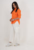 GEORGIA ORANGE SHIRT & WHITE DONNA PANT Mala Singh