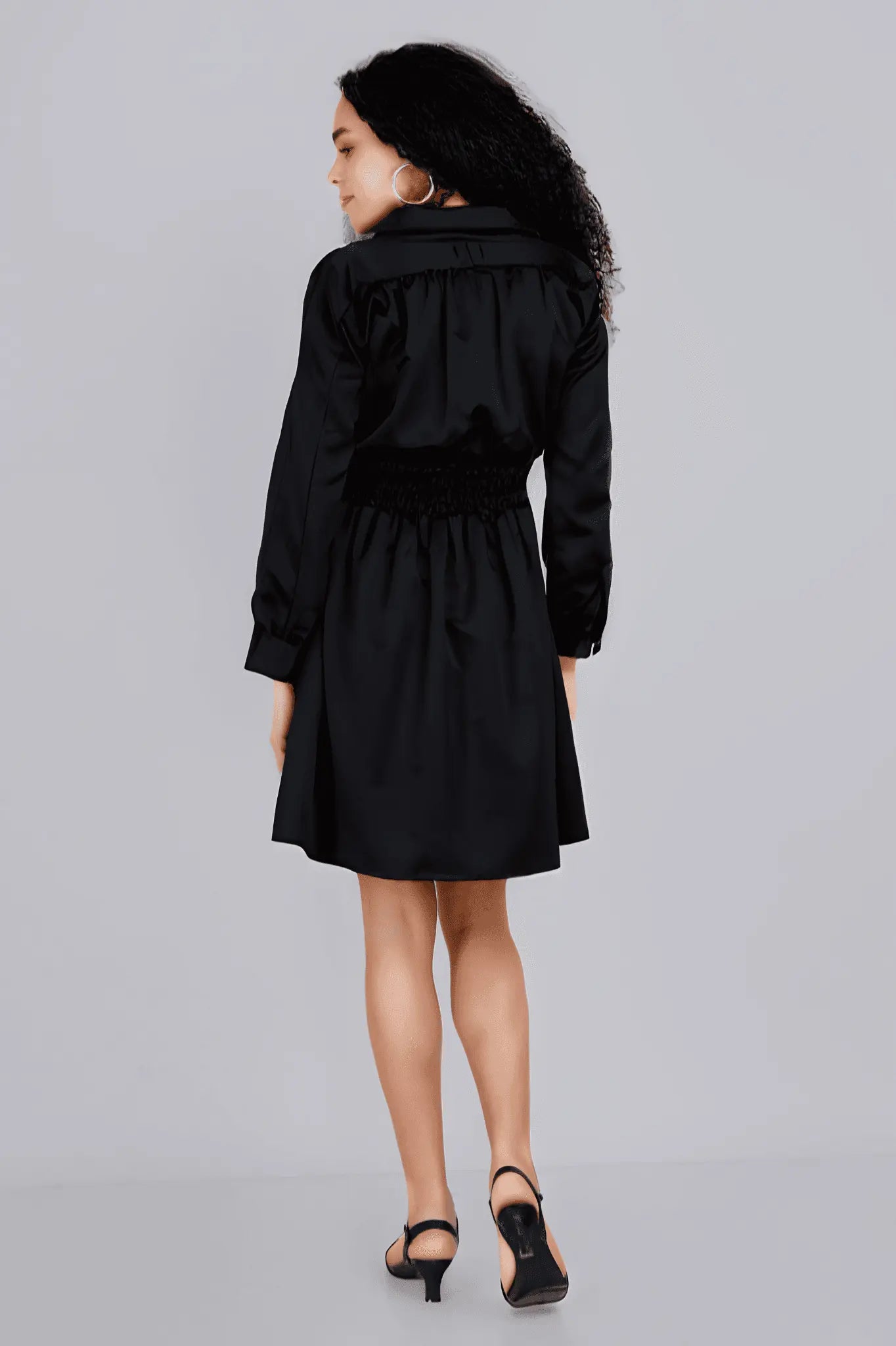 ARIANA Black Dress Mala Singh