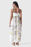 MARBELLA Vintage Floral Print Sun Dress Mala Singh