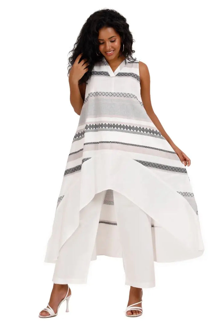 KOCHI Stripe Co-Ord Set Mala Singh