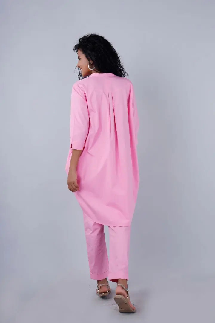 MALIBU Pink Co-Ord Set Mala Singh