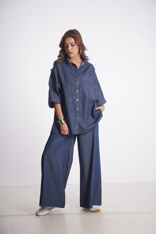 KELLY DENIM SHIRT & LUCIA DENIM PANT Mala Singh