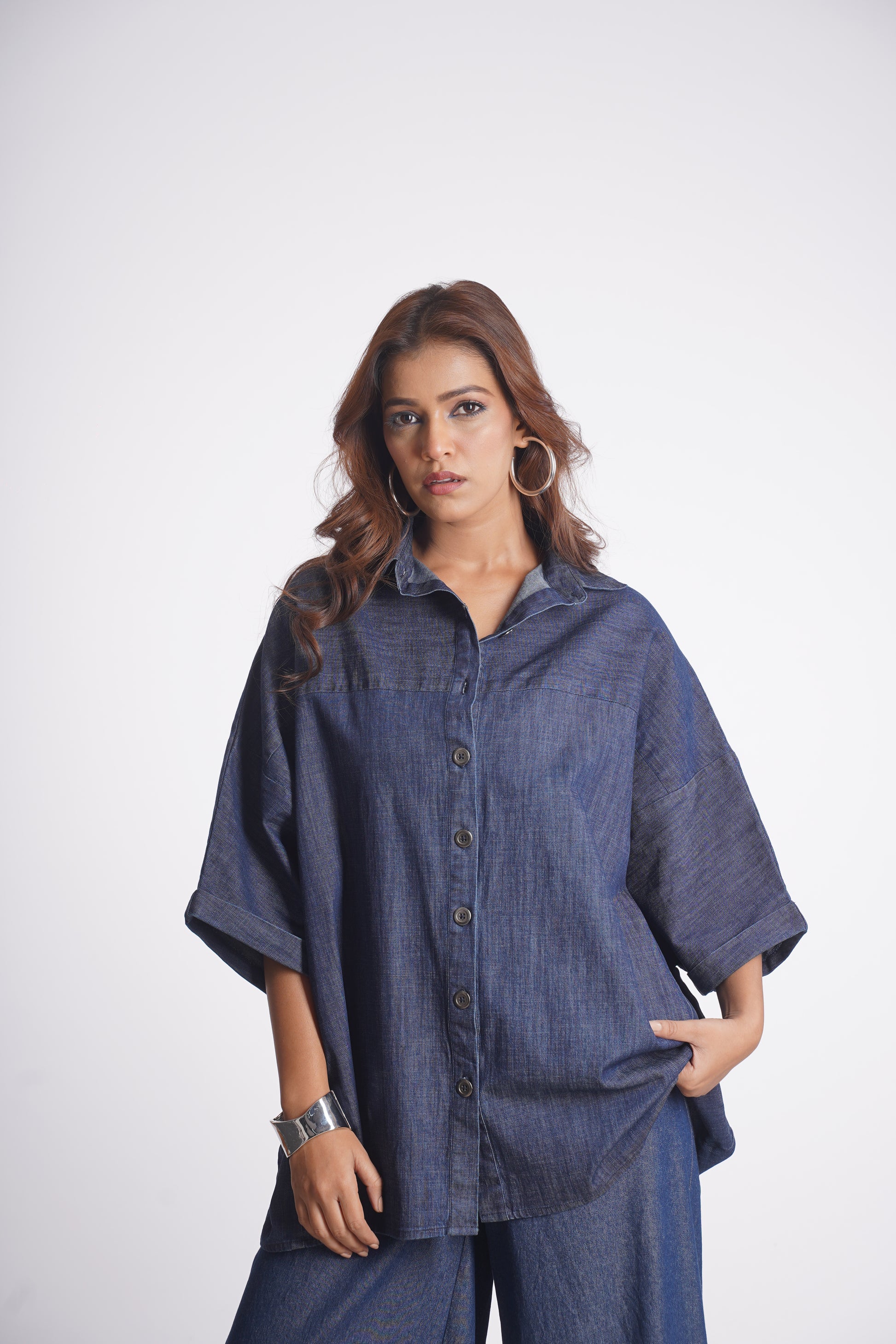 KELLY DENIM SHIRT & LUCIA DENIM PANT Mala Singh