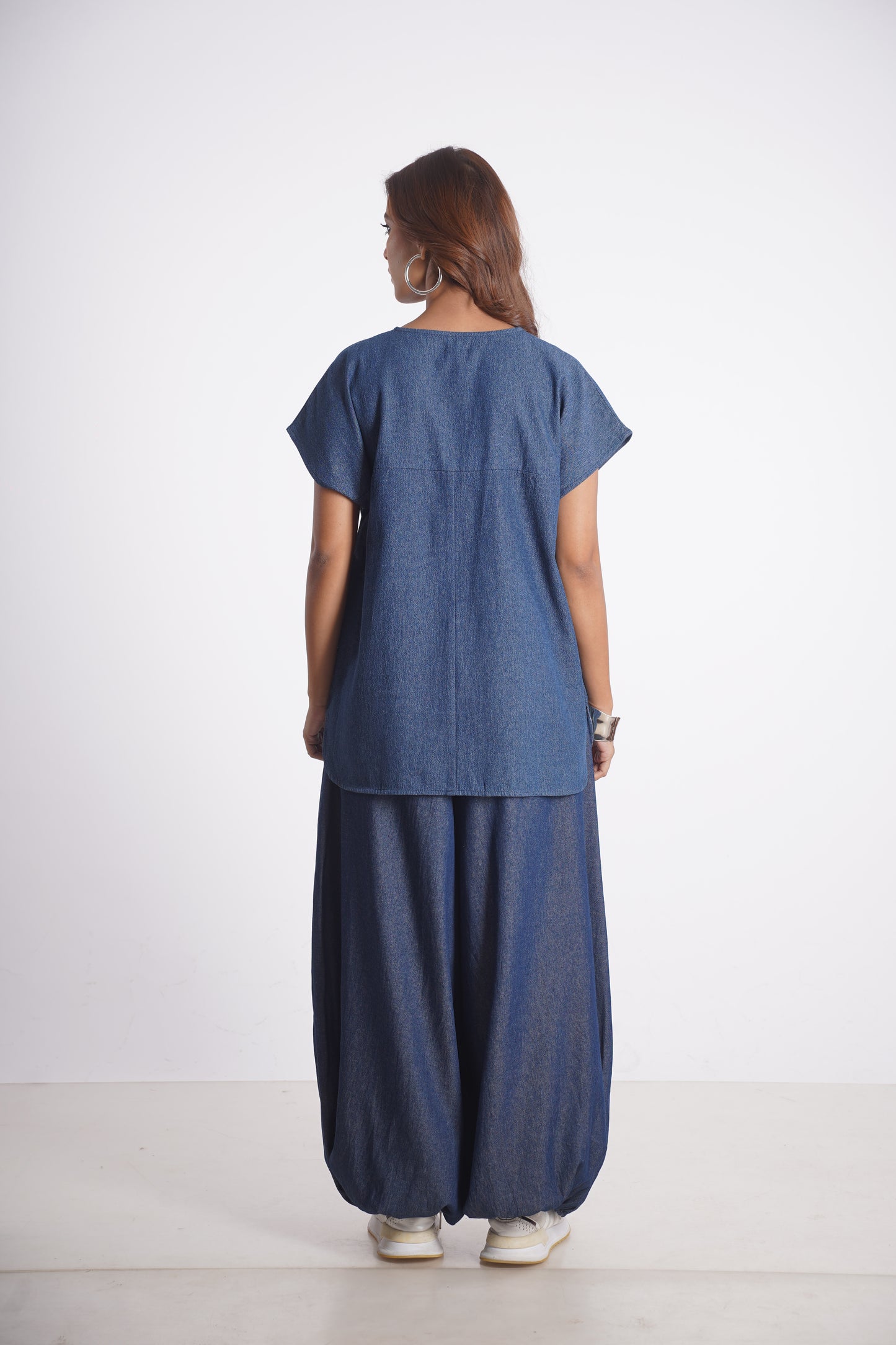 NIA DENIM TOP & VEDA DENIM PANT Mala Singh