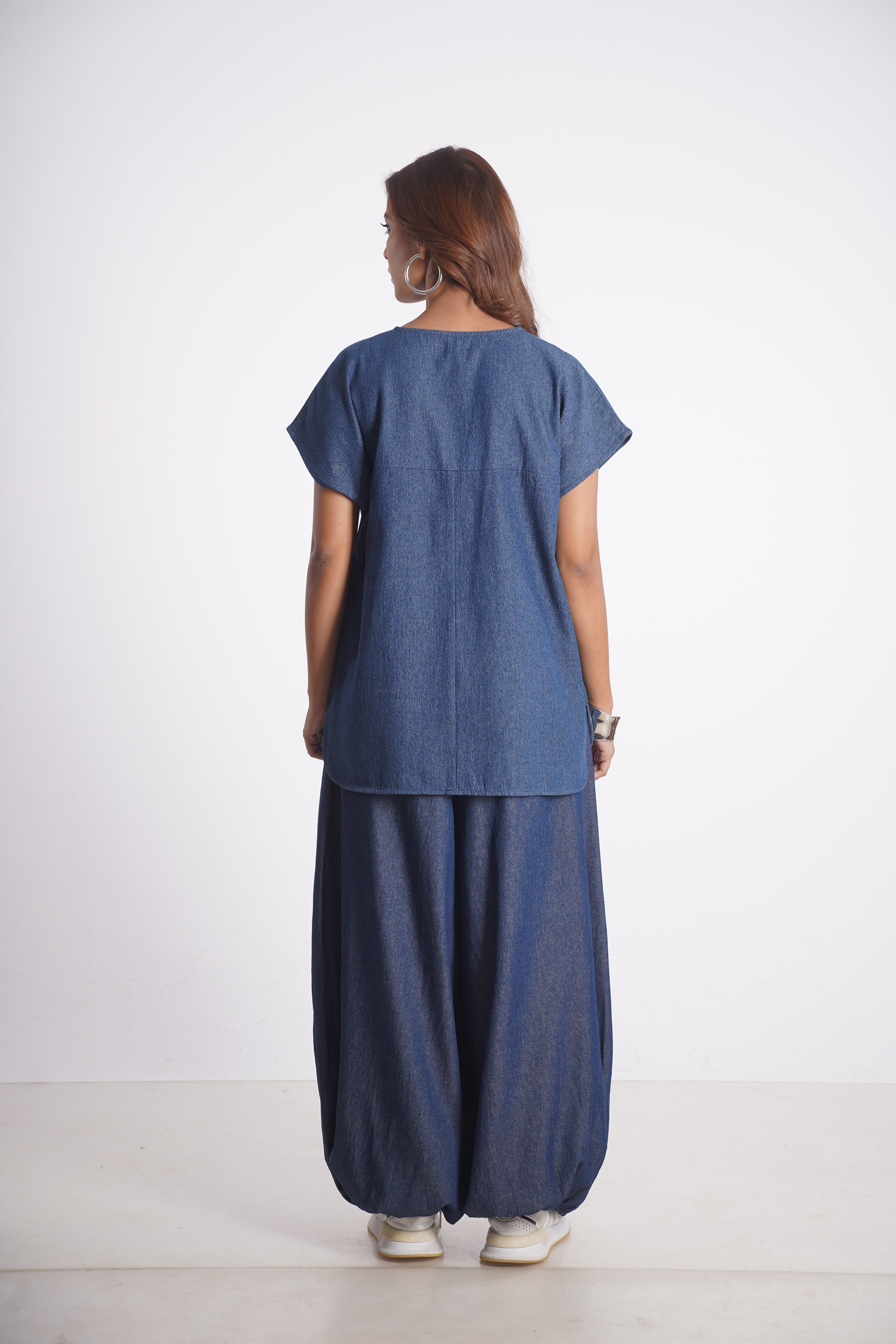 NIA DENIM TOP & VEDA DENIM PANT Mala Singh