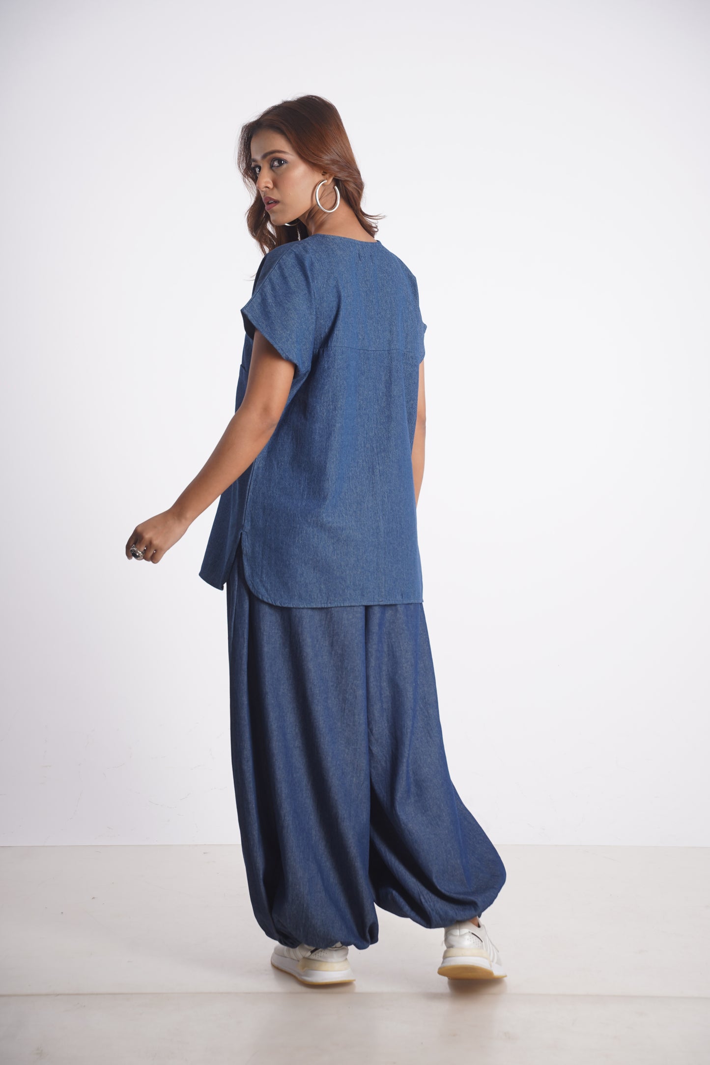 NIA DENIM TOP & VEDA DENIM PANT Mala Singh