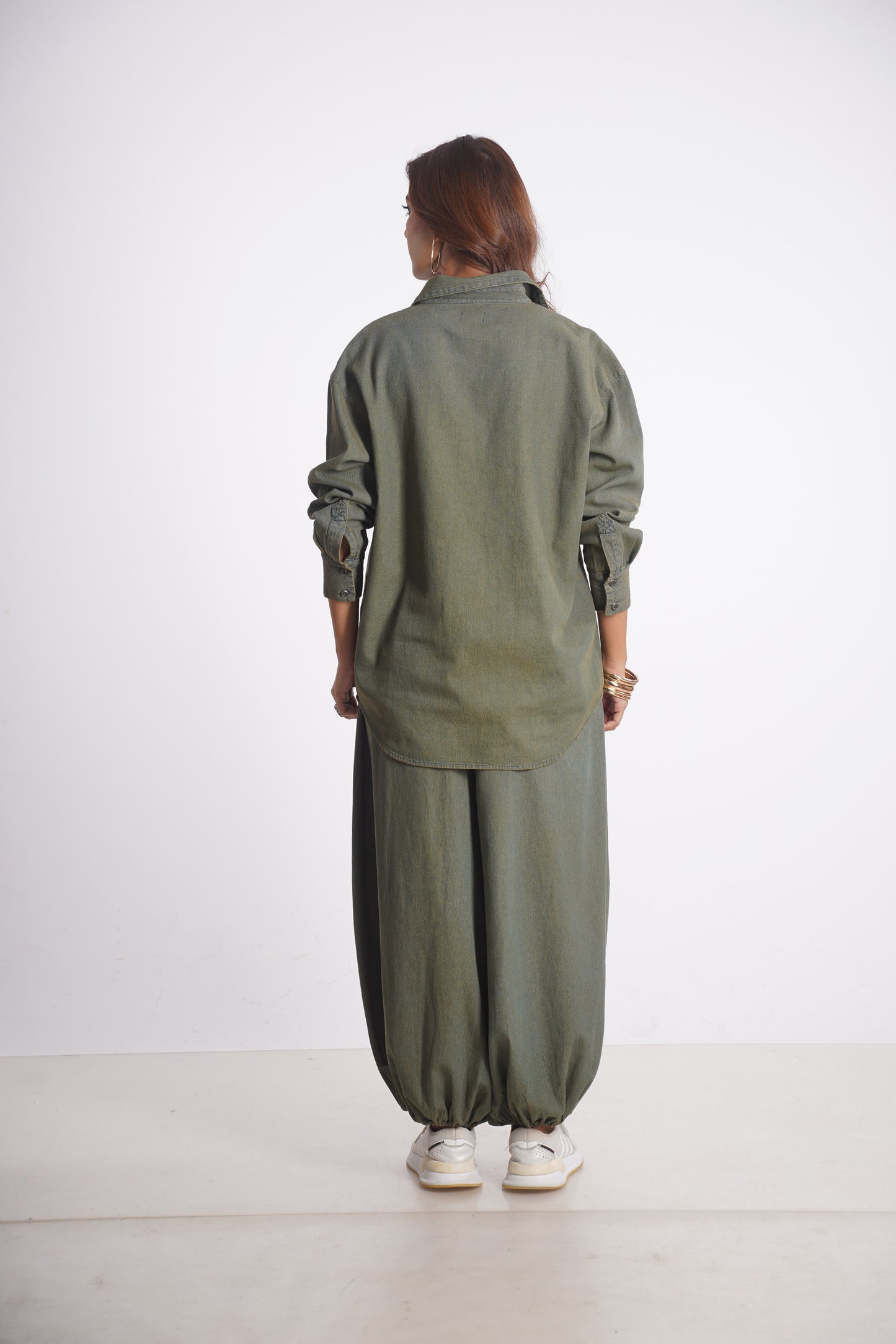 ESSEX DENIM SHIRT & VEDA VINTAGE DYED DENIM PANT Mala Singh