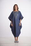 70s KAFTAN- DENIM&LACE Mala Singh