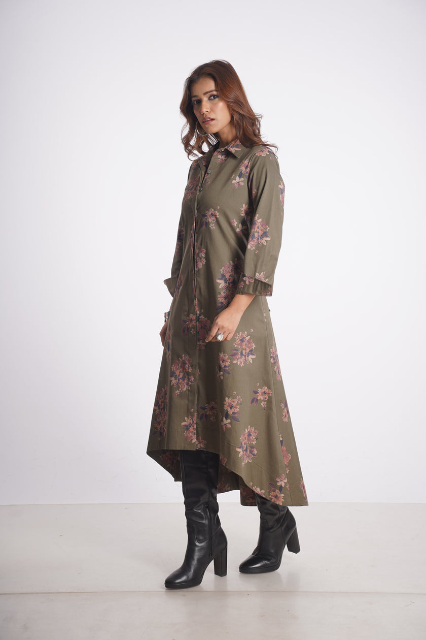 THEA BACK-TIE DRESS Mala Singh