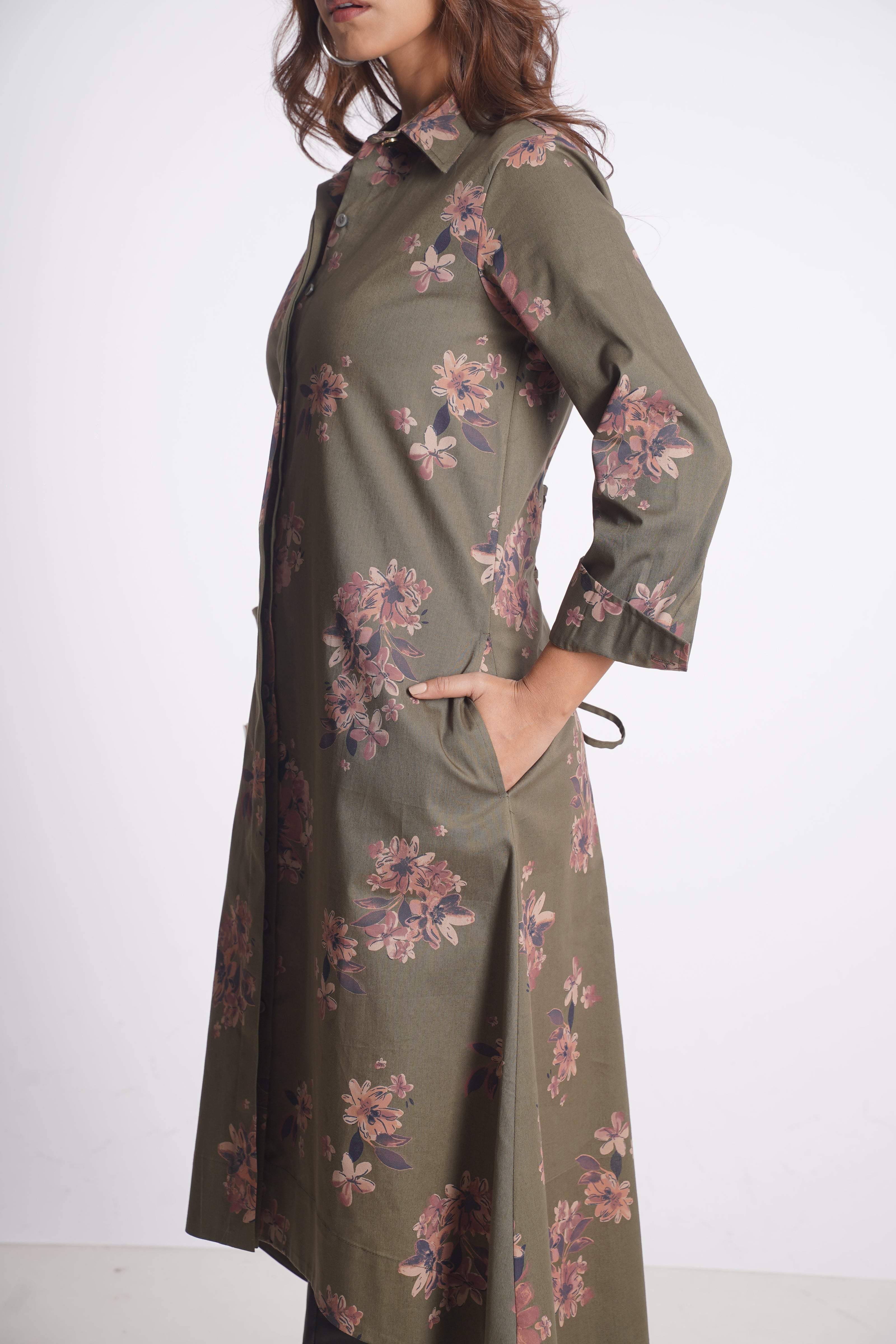 THEA BACK-TIE DRESS Mala Singh