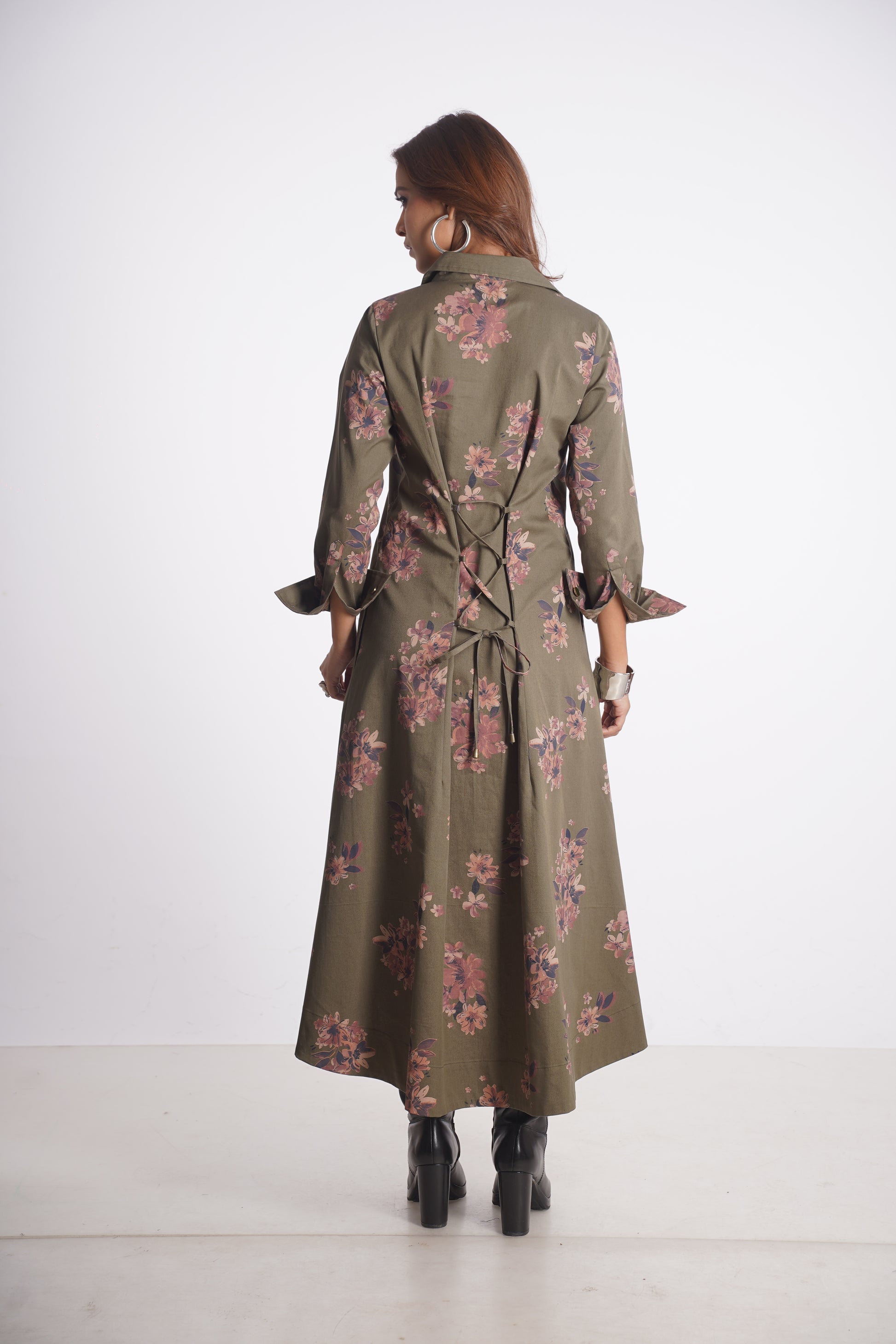 THEA BACK-TIE DRESS Mala Singh