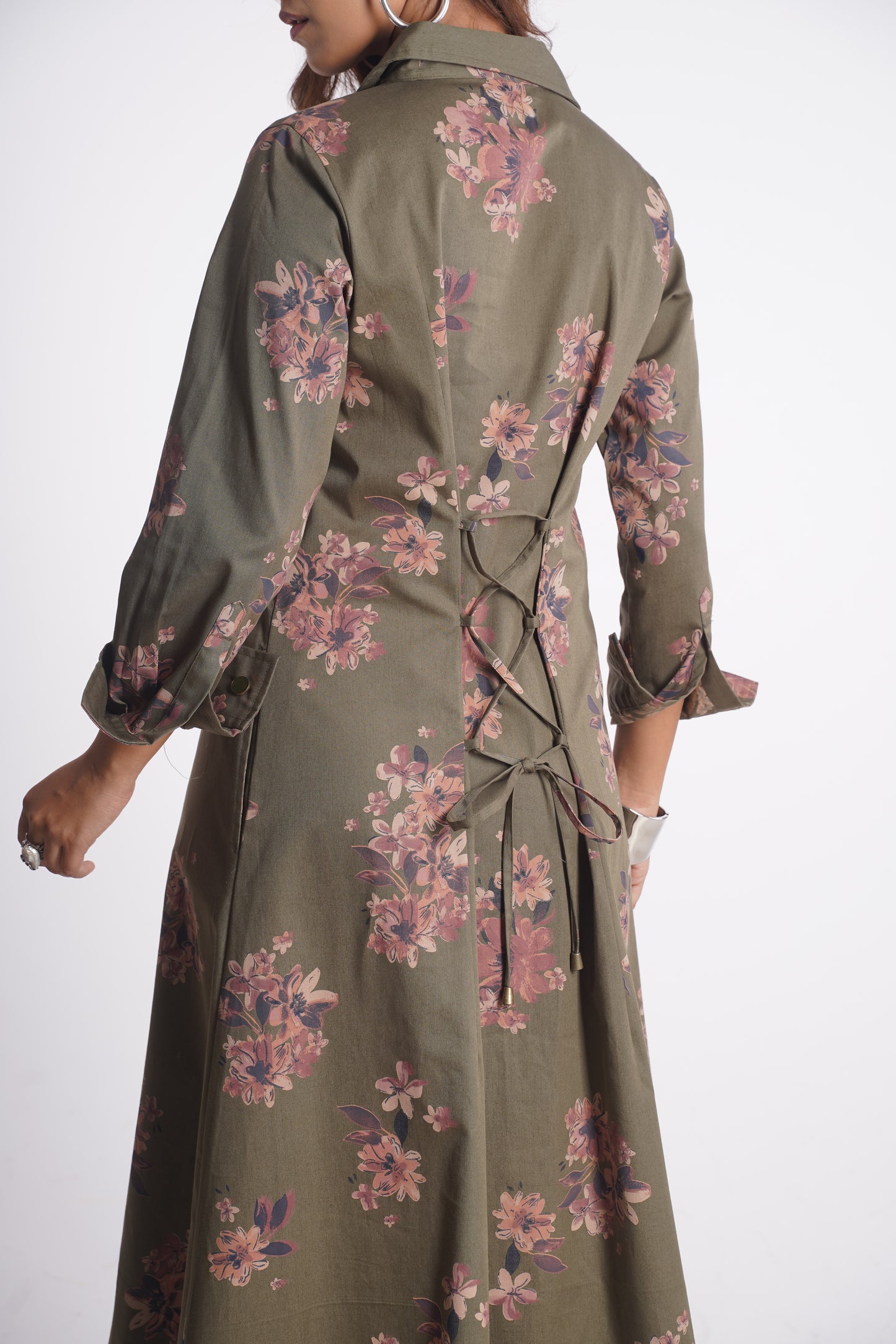 THEA BACK-TIE DRESS Mala Singh