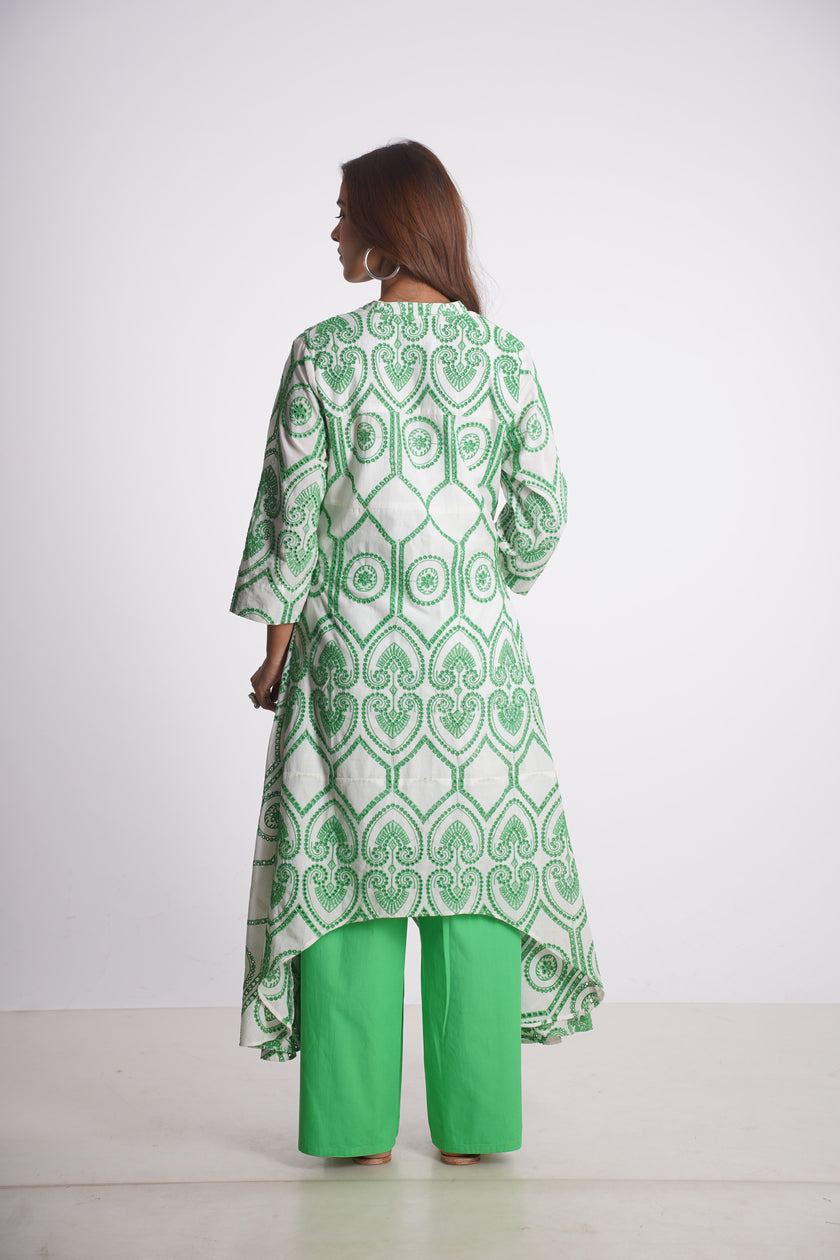 ADAARA EMBROIDERED CO-ORD SET Mala Singh