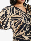 LIZ Night Safari Print Knee Length Dress Mala Singh