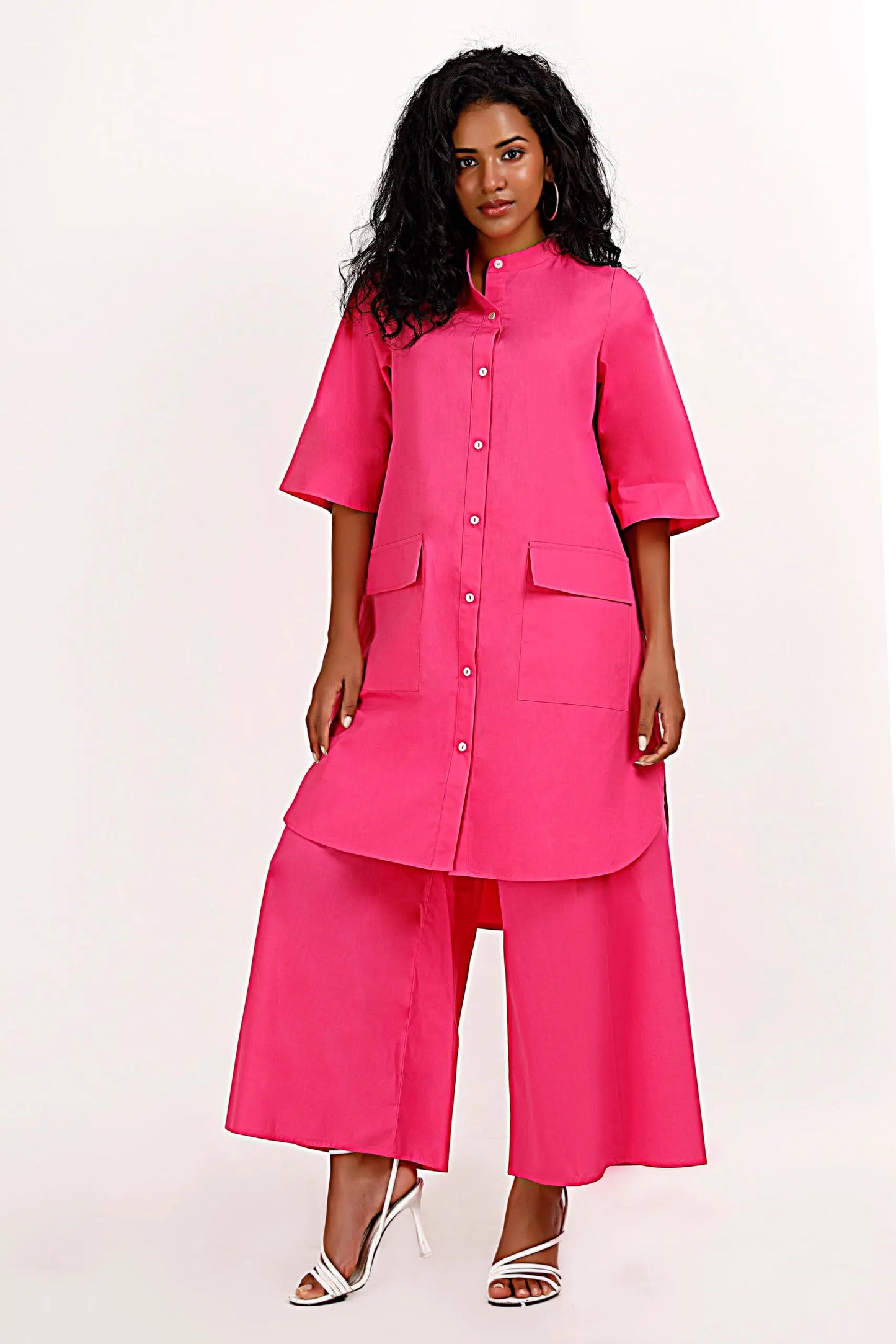 DESTINY Fuchsia Co-Ord Set Mala Singh
