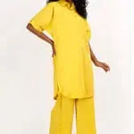 CUBA Yellow Co-Ord Set Mala Singh