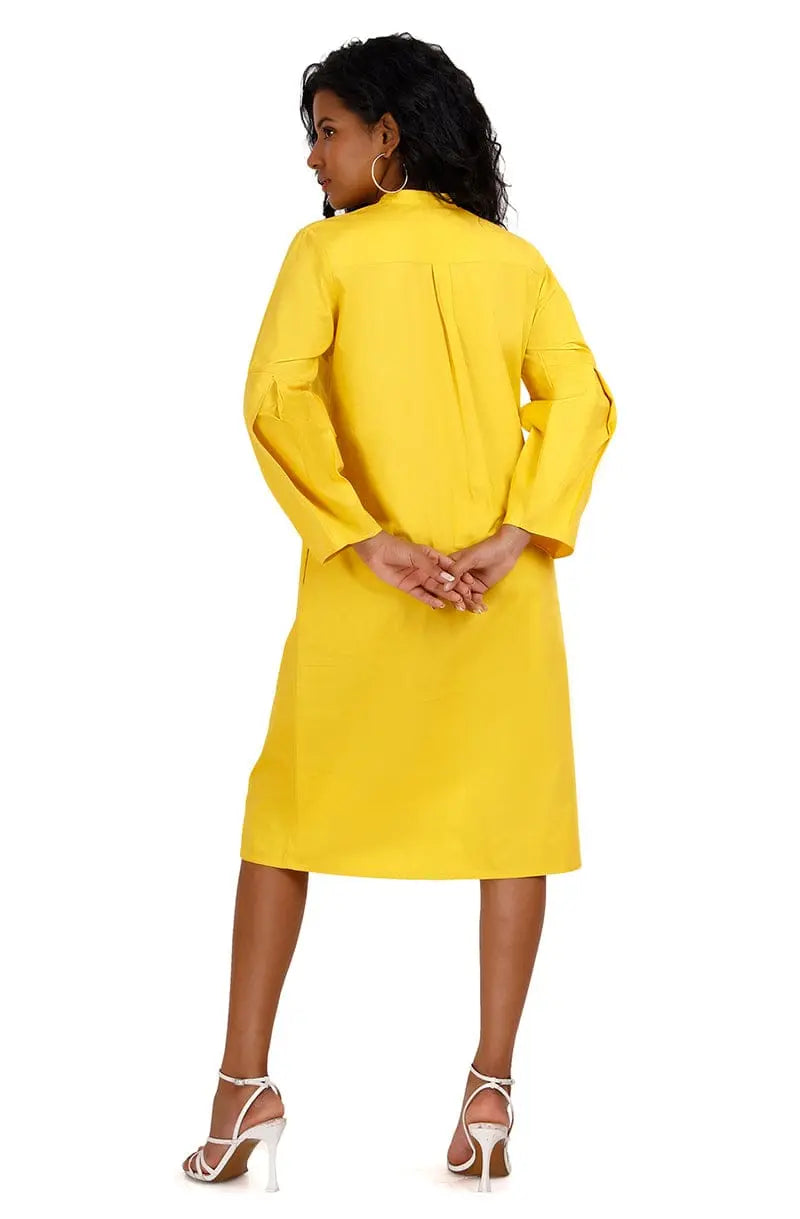 Portia Sunshine Yellow  Dress Mala Singh
