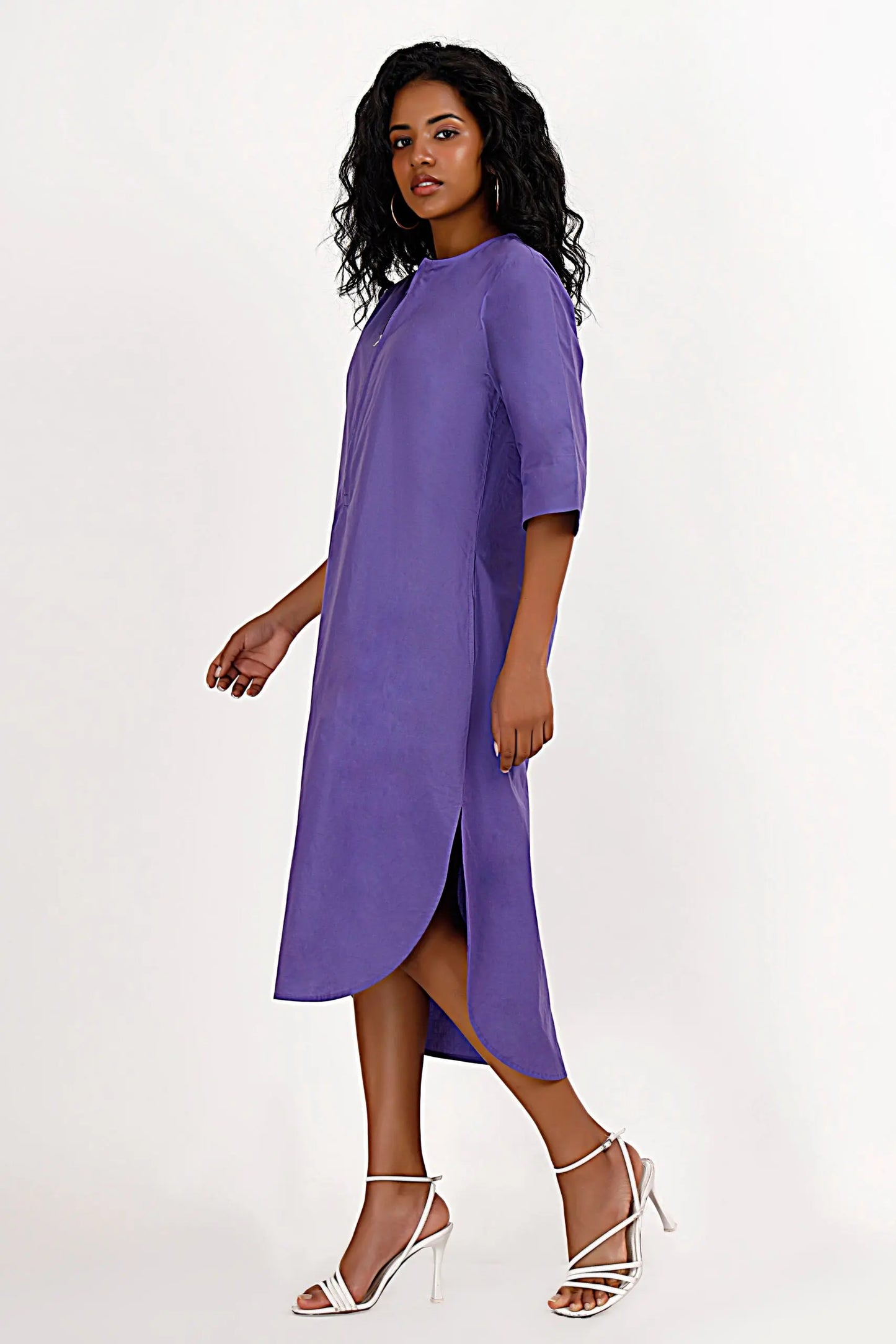 ZOYA Purple Dress Mala Singh