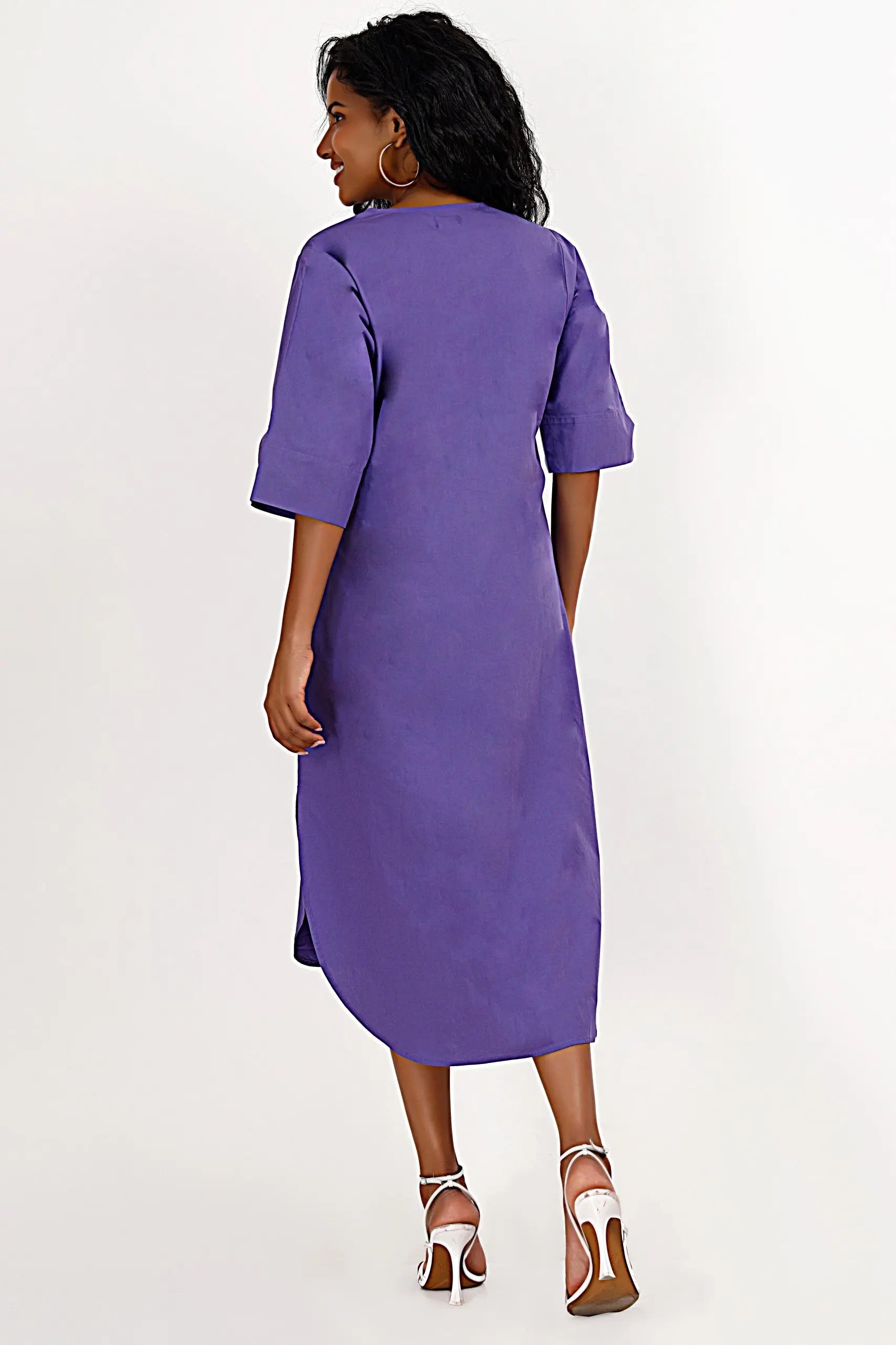 ZOYA Purple Dress Mala Singh