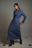 BELLA Dark Denim Dress Mala Singh