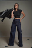 HELENA  Dark Denim Pant Mala Singh