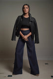 HELENA  Dark Denim Pant Mala Singh