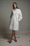 JOEY White Shirt Dress Mala Singh