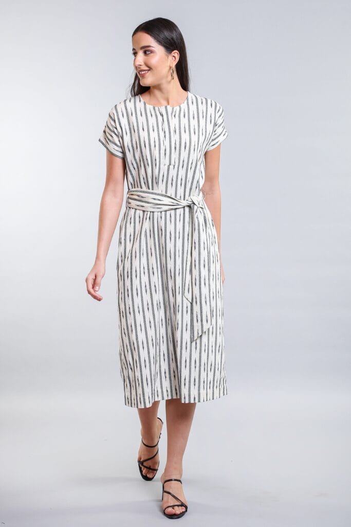 ADELE Ikat Midi Dress