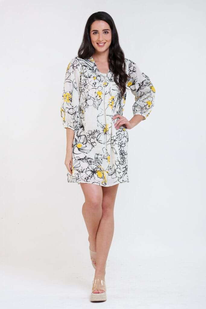 SUMMER SHIFT Print Dress