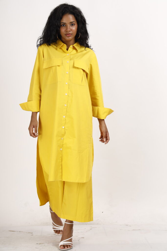 HAILEY yellow co-ord set