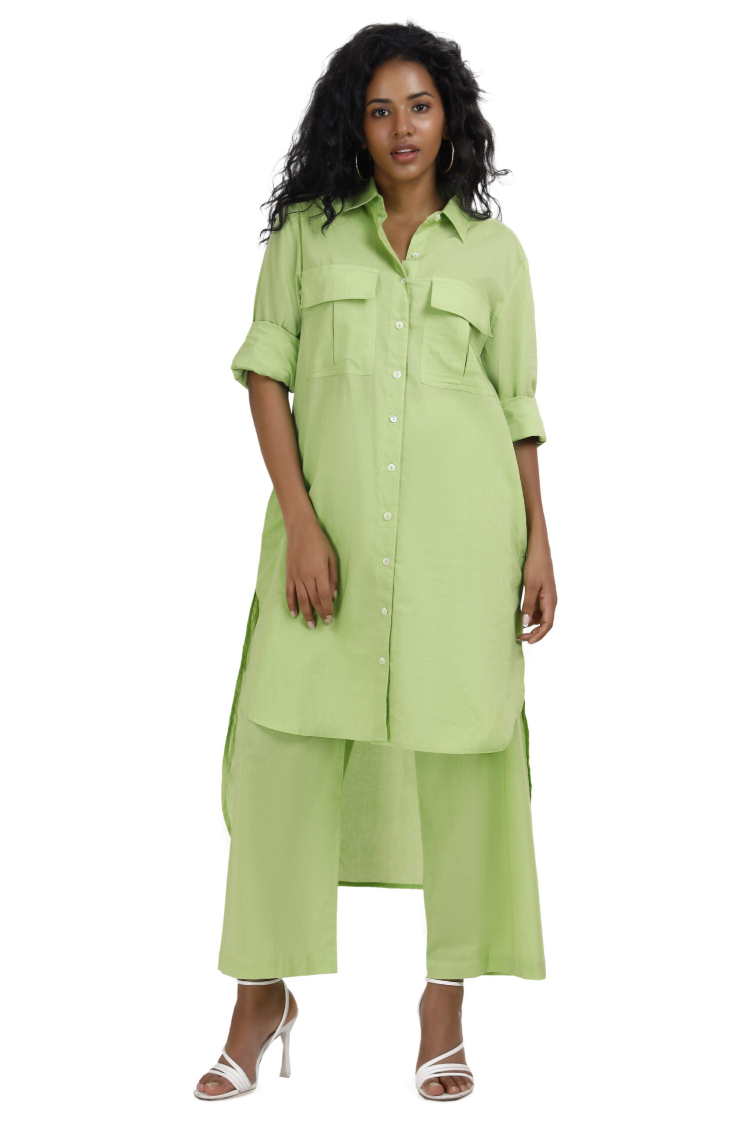 HAILEY Lime Green Co-Ord Set