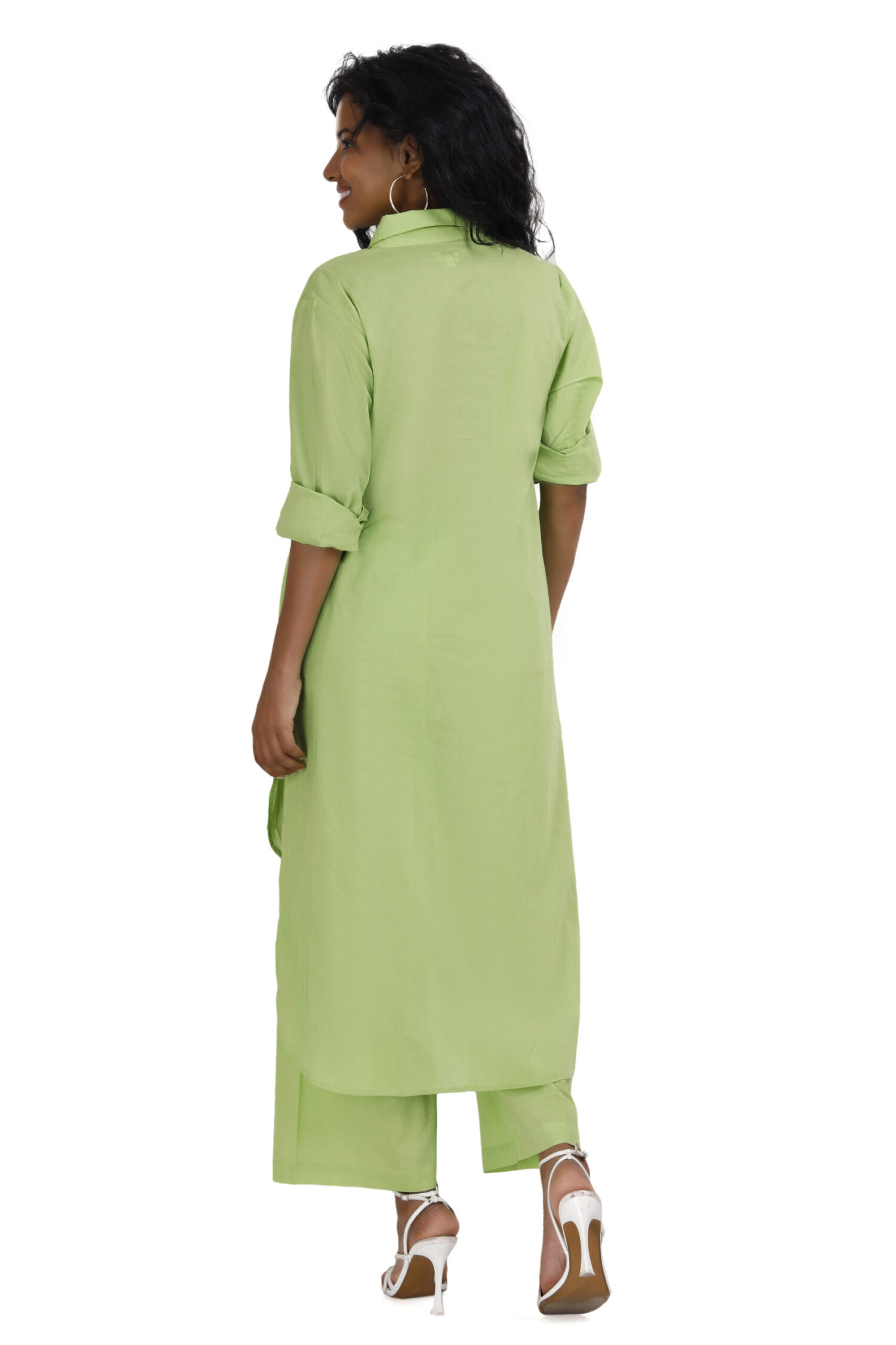 HAILEY Lime Green Co-Ord Set - Image 3