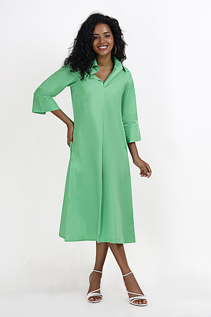 MIDDLETON apple green dress