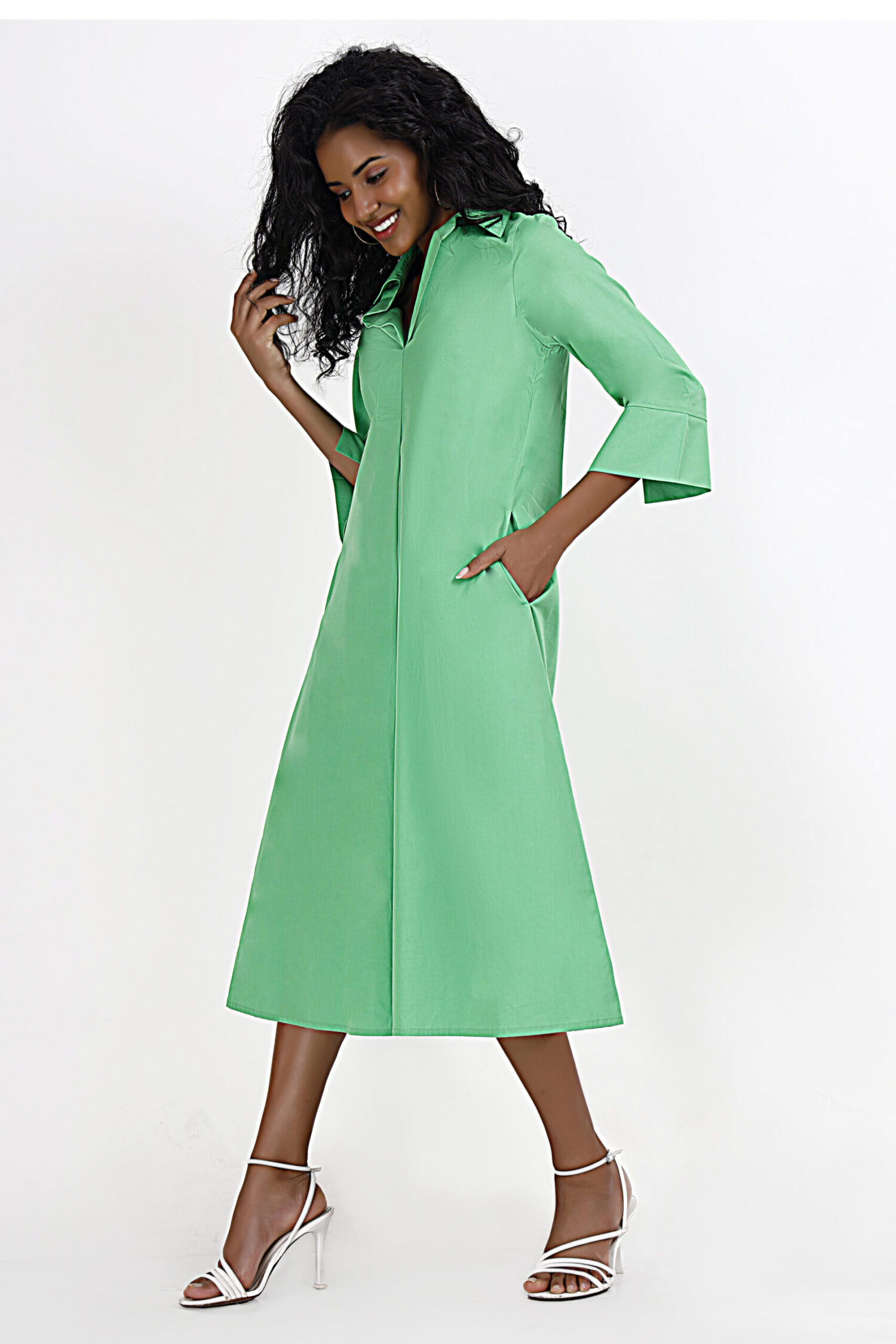 MIDDLETON Apple Green Dress - Image 2