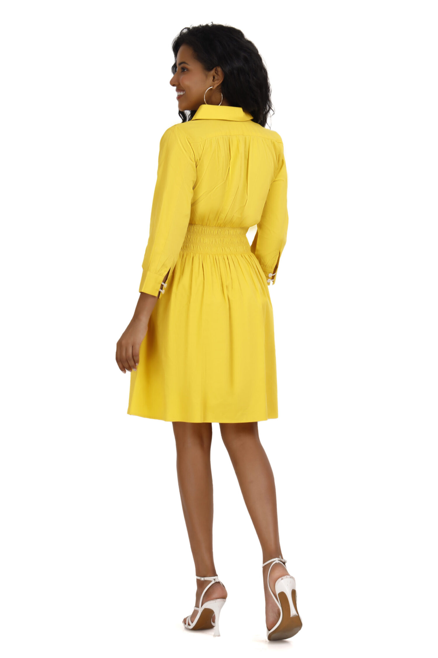 ARIANA Yellow Dress - Image 4