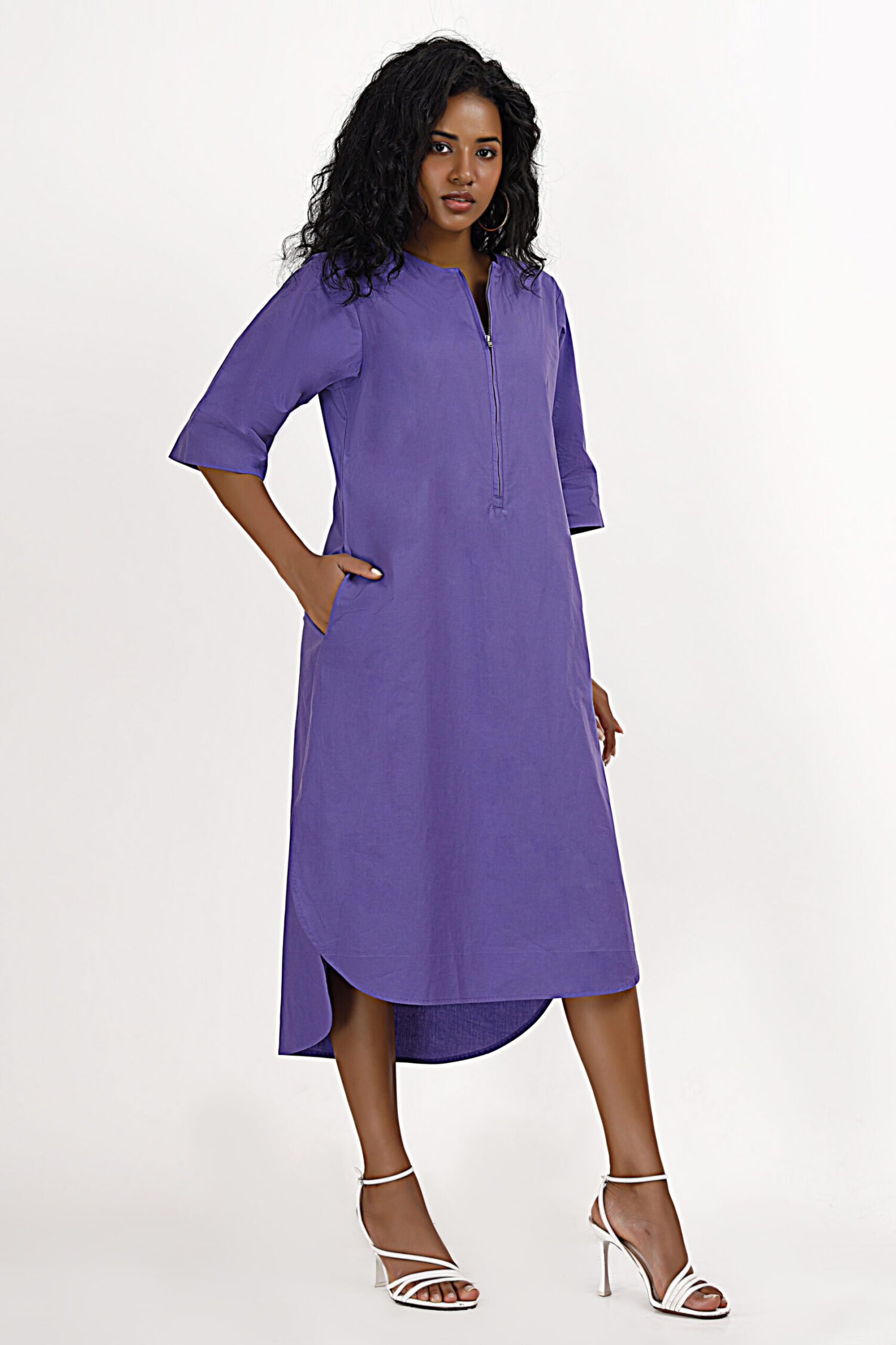 ZOYA Purple Dress - Image 2