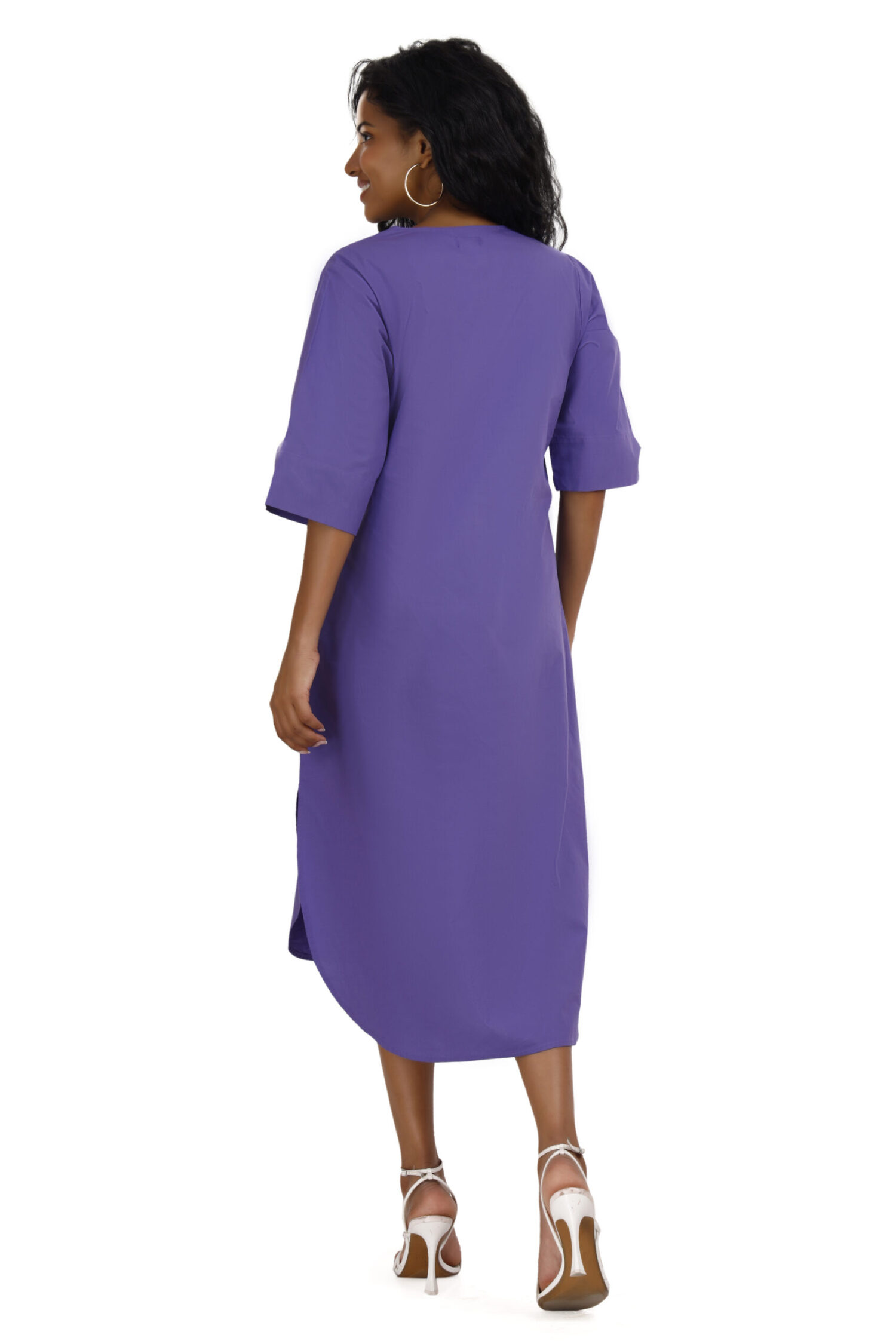 ZOYA Purple Dress - Image 5